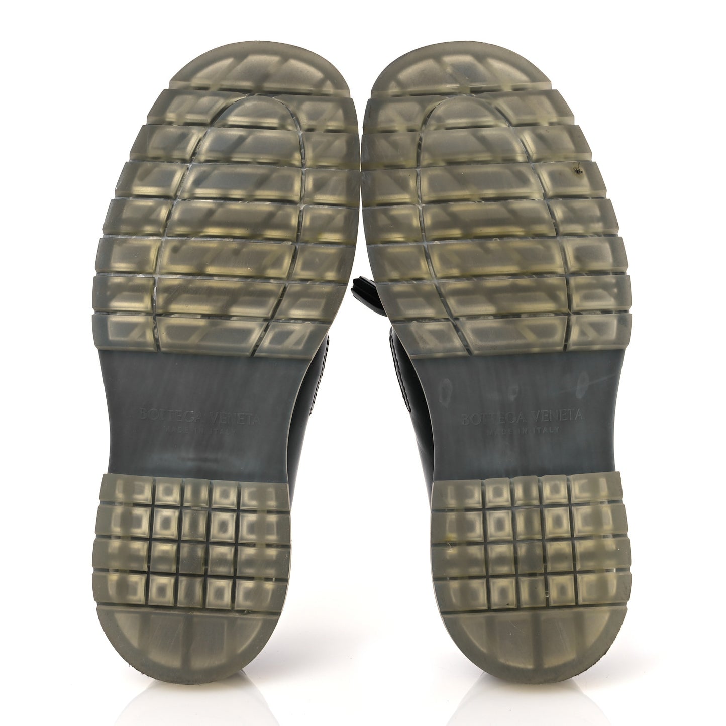 Calfskin Tassel Mens Loafers 43.5 Black