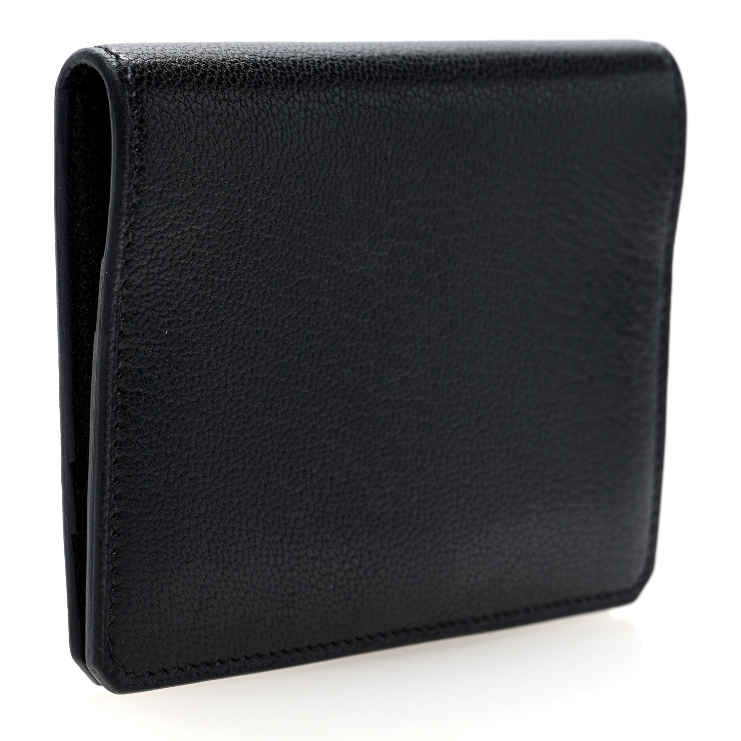 Hermes Chevre Mysore Medor Card Holder Black 3 of 7