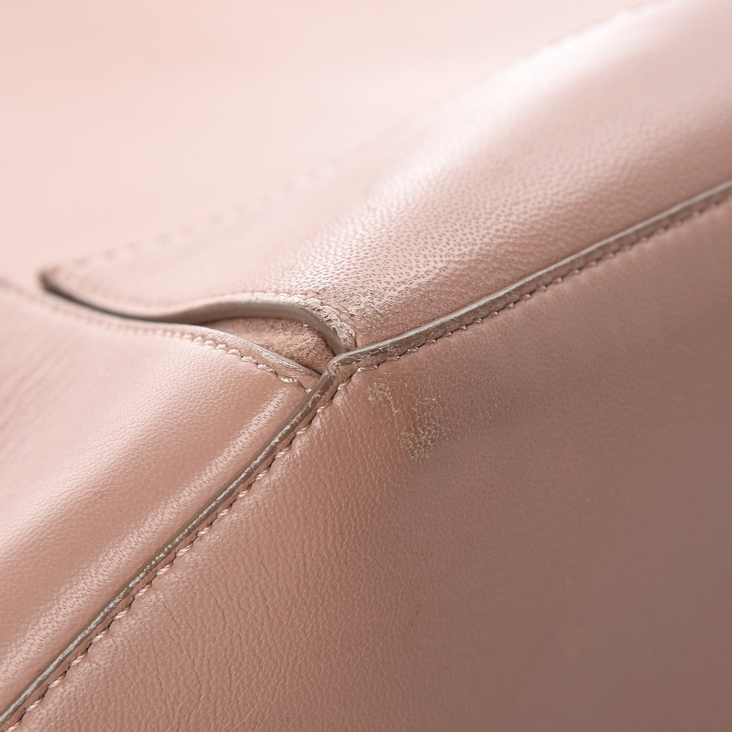 Nappa Medium Easy Tote Pale Pink