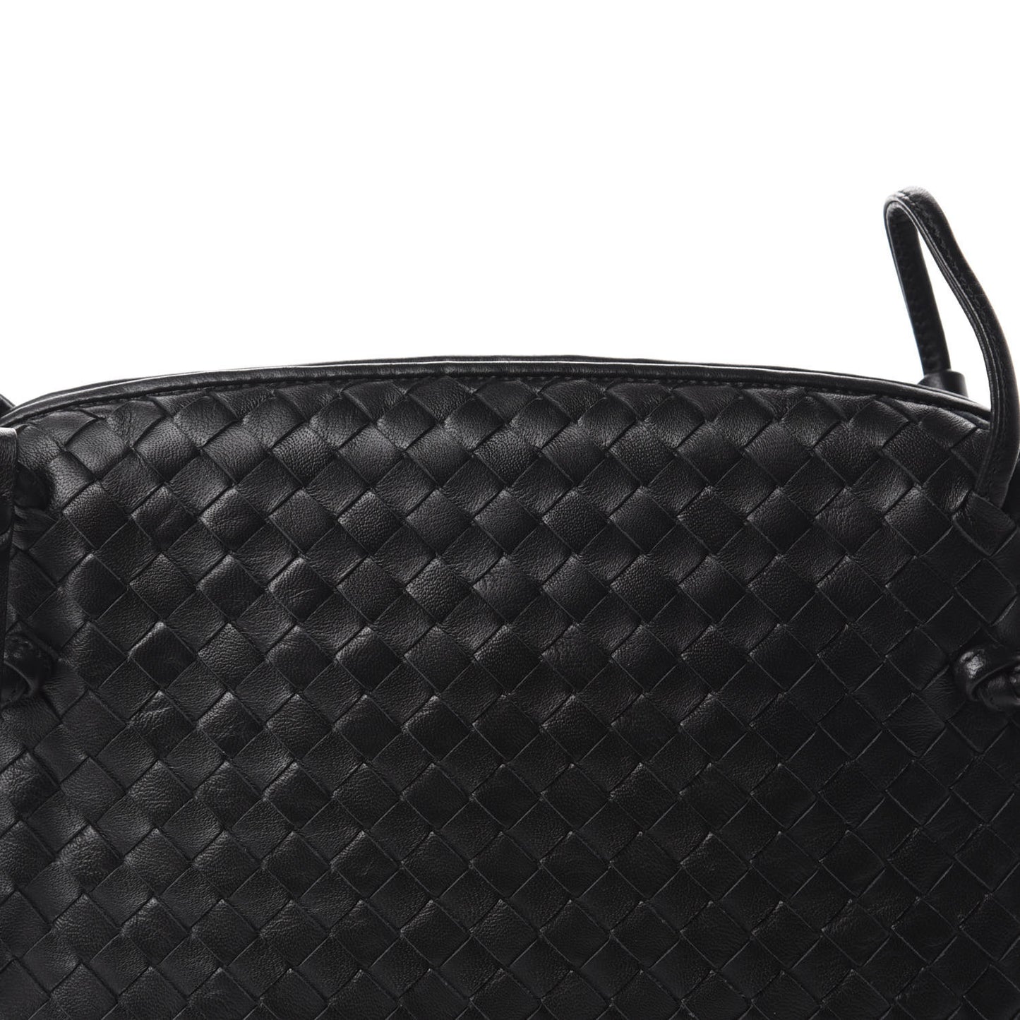 Nappa Intrecciato Nodini Bag Black