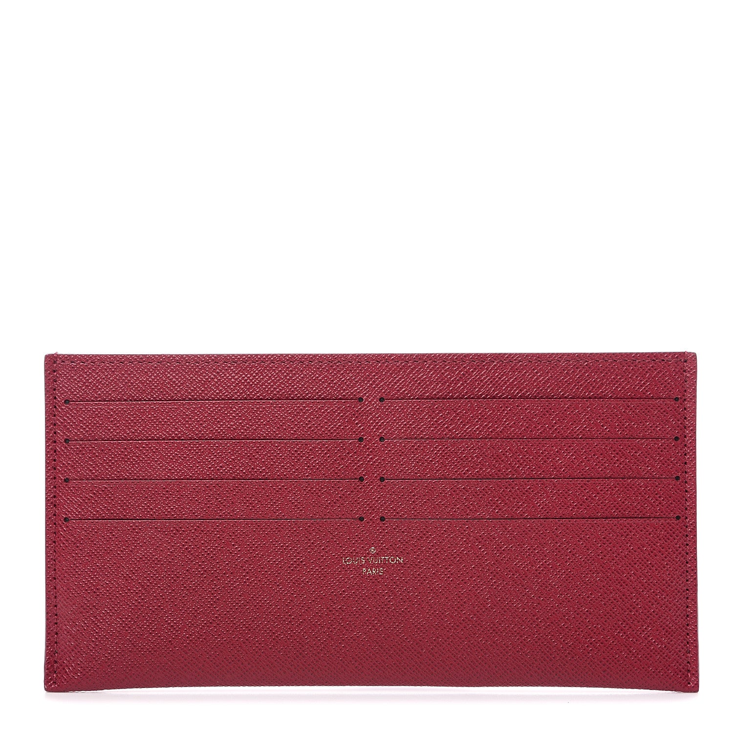 Louis Vuitton Calfskin Felicie Card Holder Insert Fuchsia 1 of 5