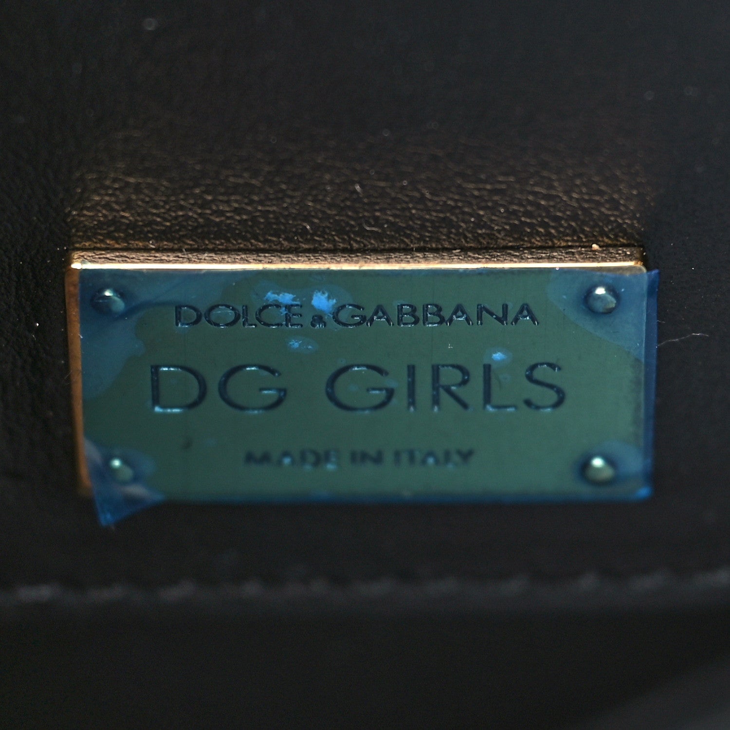 Dolce & Gabbana Nappa Mini DG Girls Shoulder Bag Black 5 of 9