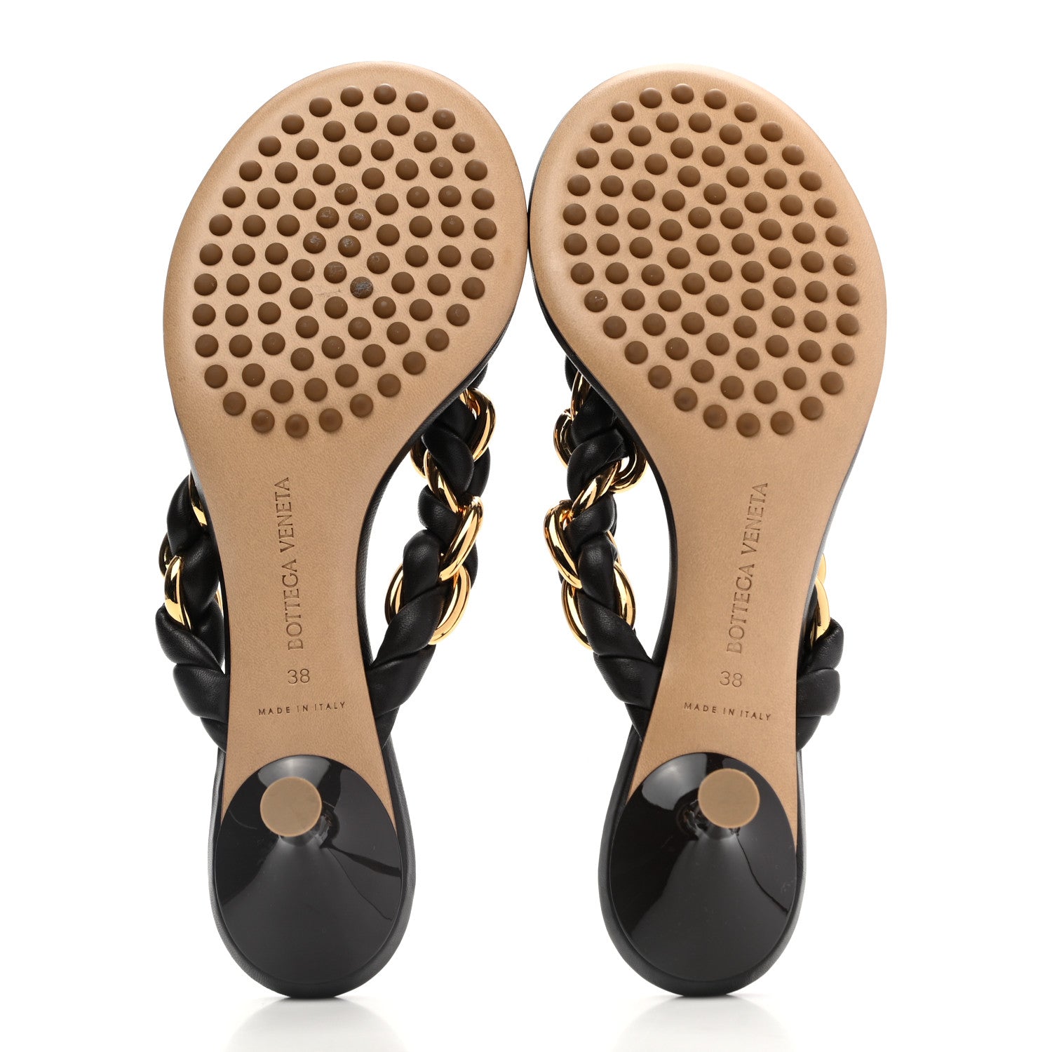 Bottega Veneta Nappa Dot Sandals 38 Fondant 5 of 8
