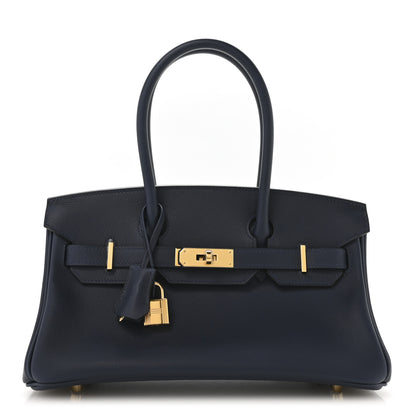 Hermes Evercolor Shoulder Birkin Light 29 Bleu Abysse 1 of 11