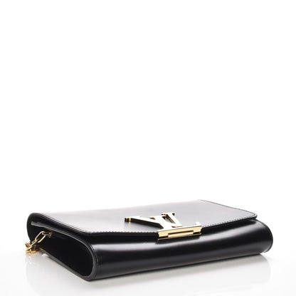 Louis Vuitton Calfskin Chain Louise GM Black 4 of 6