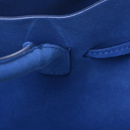 Mansur Gavriel Suede Sun Bag Sea Blue 10 of 15