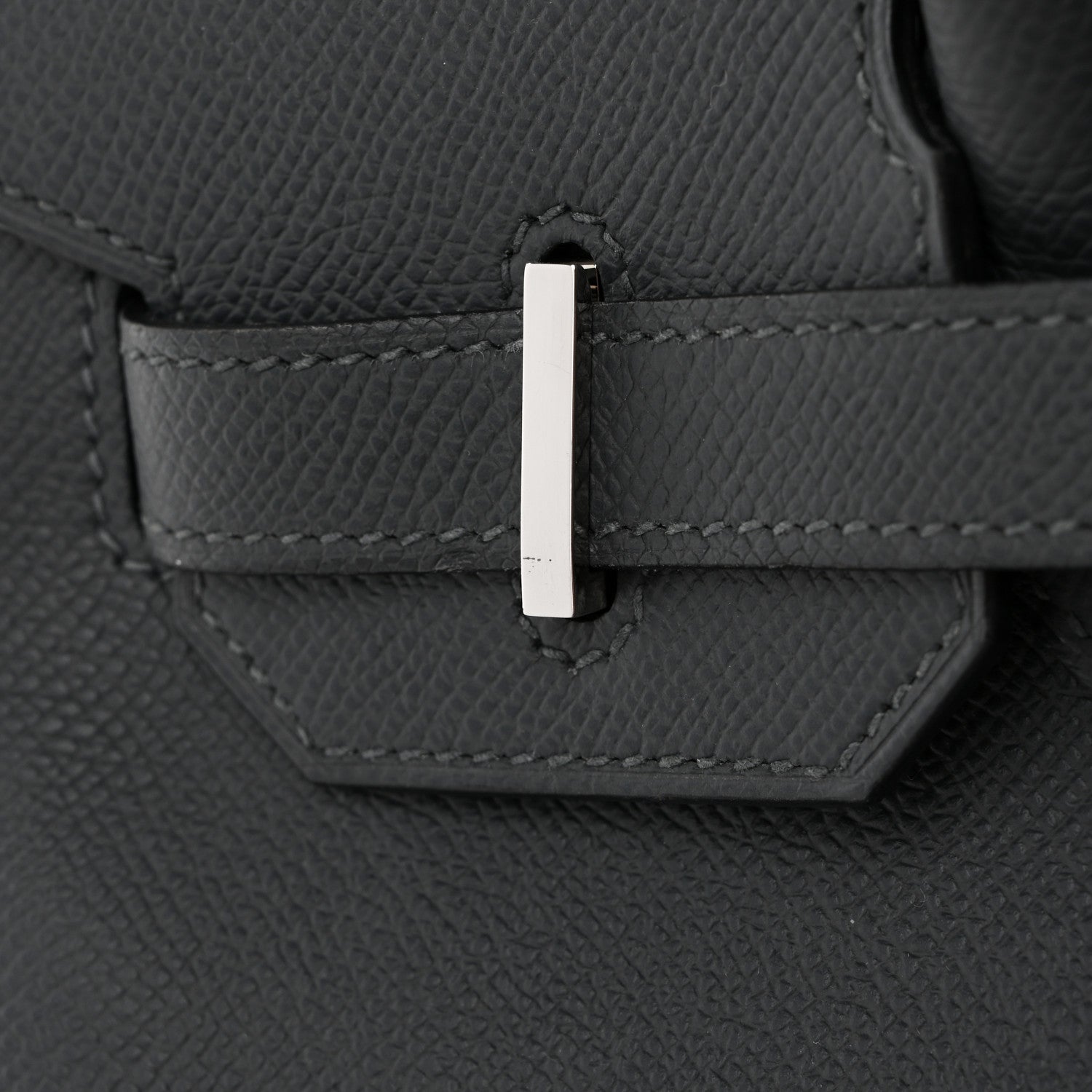 Hermes Epsom Birkin 30 Gris Misty 12 of 13