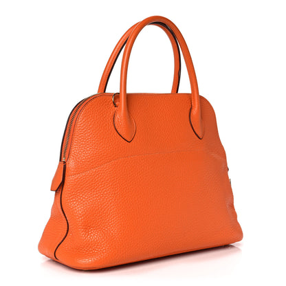Hermes Taurillon Clemence Bolide 31 Orange 2 of 9