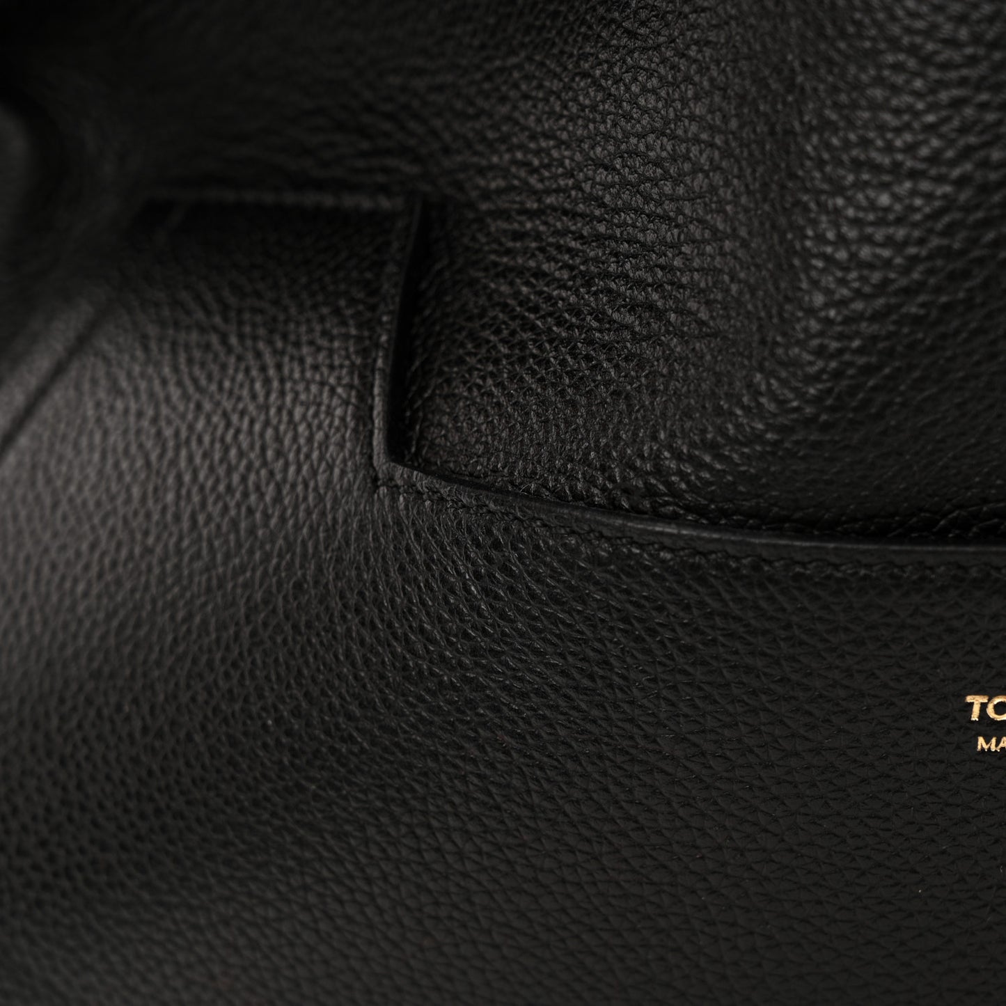 Pebbled Calfskin Large Jennifer Black