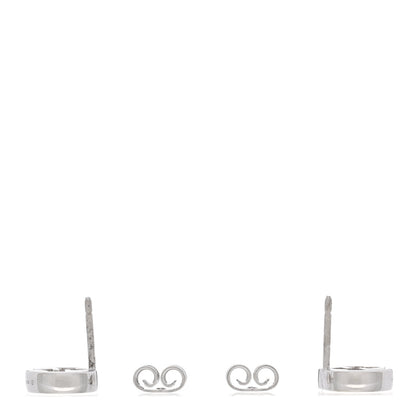 Gucci Sterling Silver Interlocking GG Stud Earrings 3 of 4