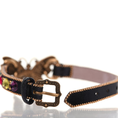 Gucci Calfskin Crystal Butterfly Bracelet Multicolor 3 of 7