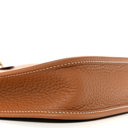 Hermes Taurillon Clemence Evelyne TPM Gold 9 of 11