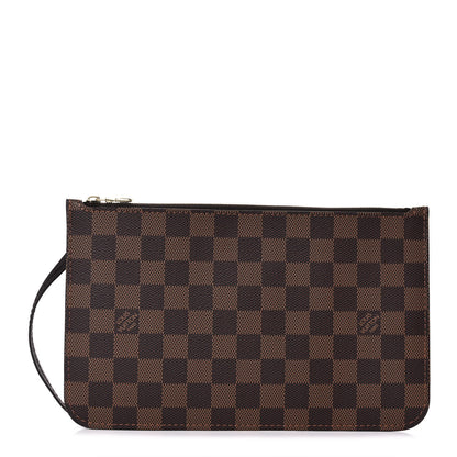 Louis Vuitton Damier Ebene Neverfull MM GM Pochette 1 of 7
