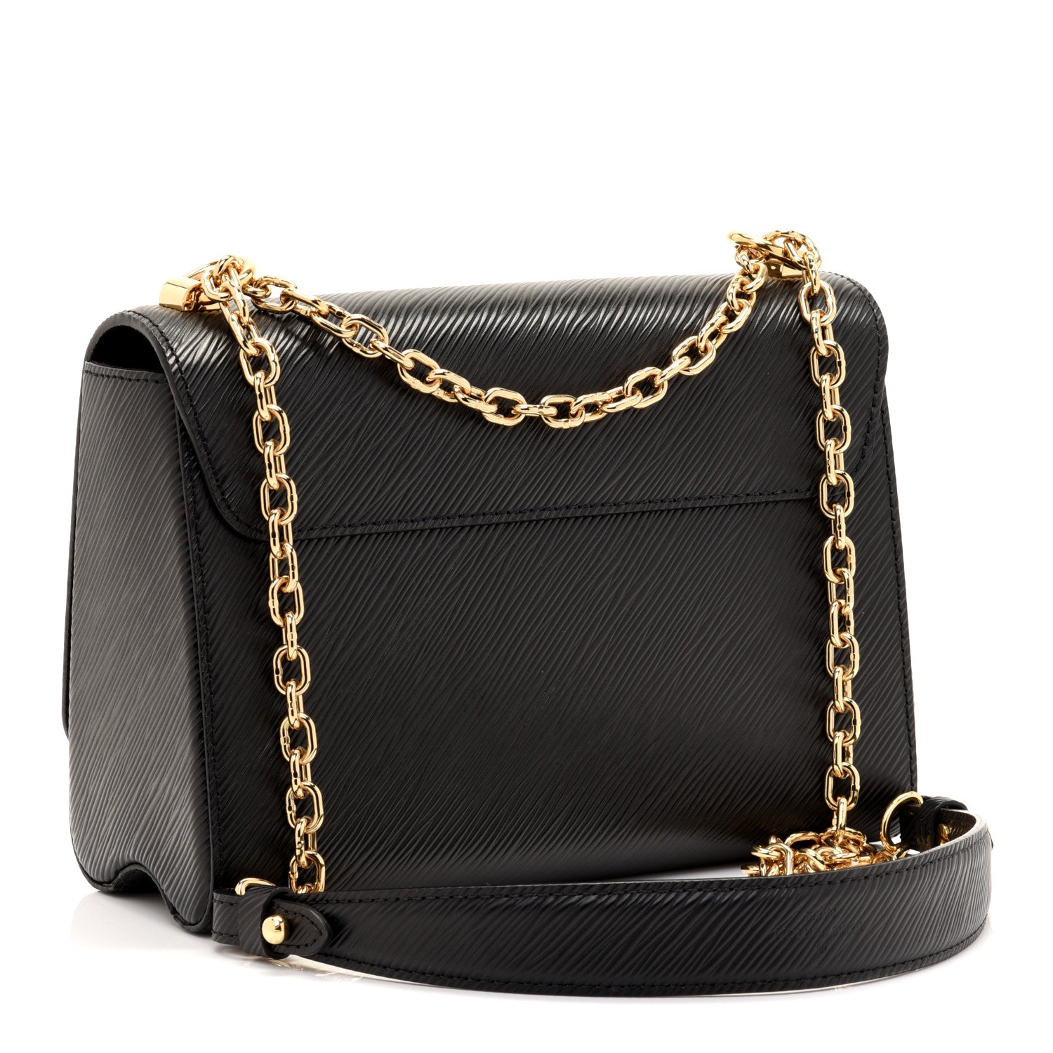 Louis Vuitton Epi Twist Shoulder Bag MM Black 3 of 11