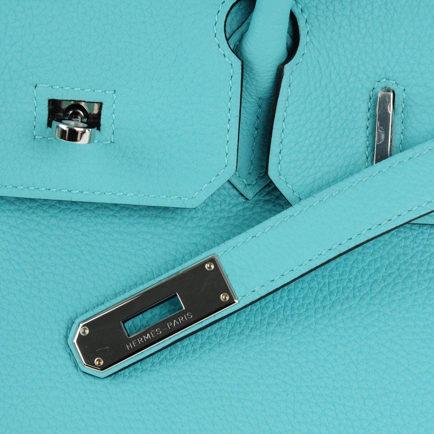 Togo Birkin 30 Bleu Atoll
