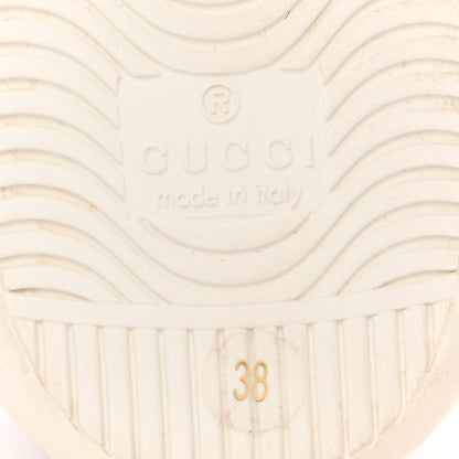 Gucci GG Supreme Monogram Apple Womens Ace Sneakers 38 Red 7 of 11