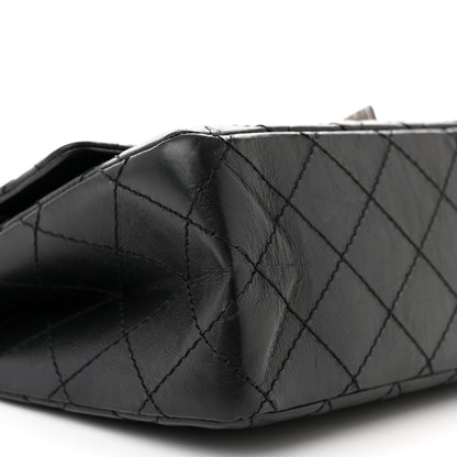 Chanel Aged Calfskin Quilted 2.55 Reissue 226 Flap Black 9 of 10