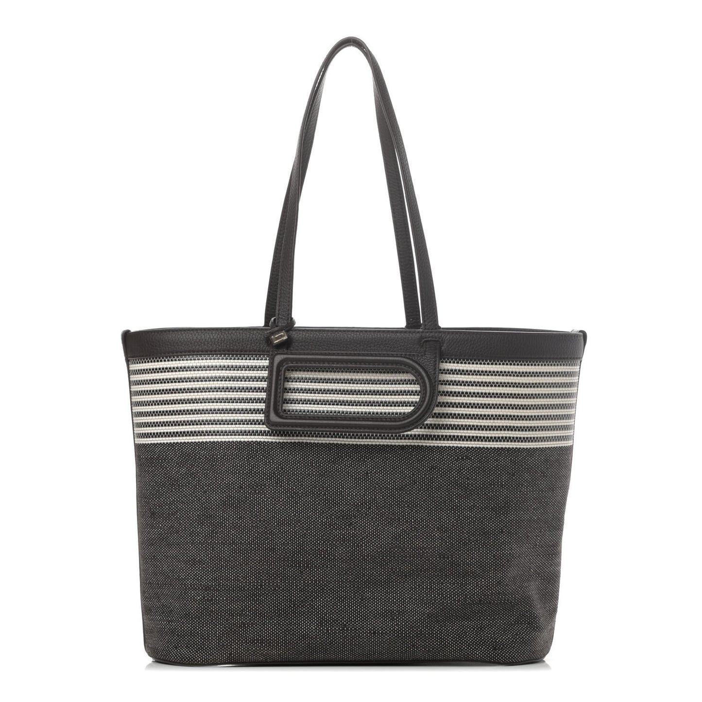 Canvas D to D Tote MM Brown