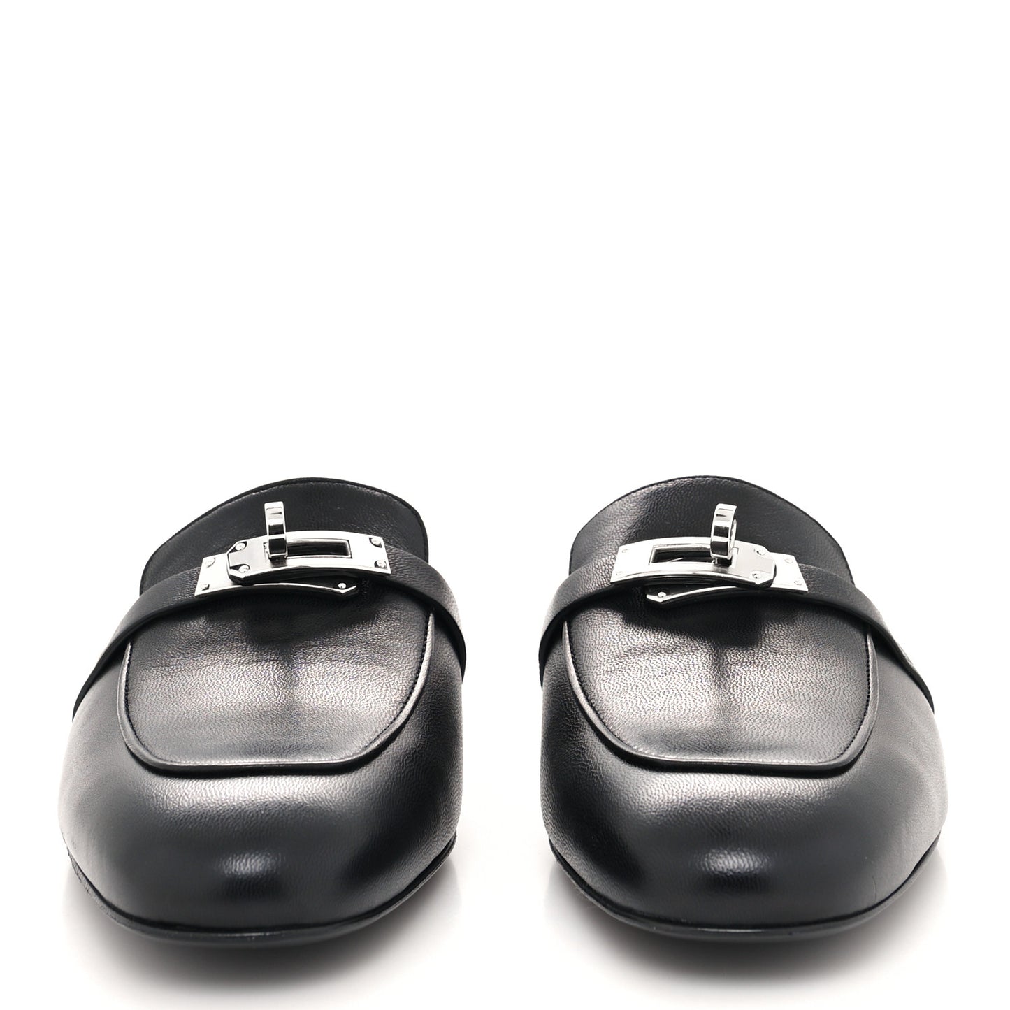 Goatskin Oz Mules 38 Black