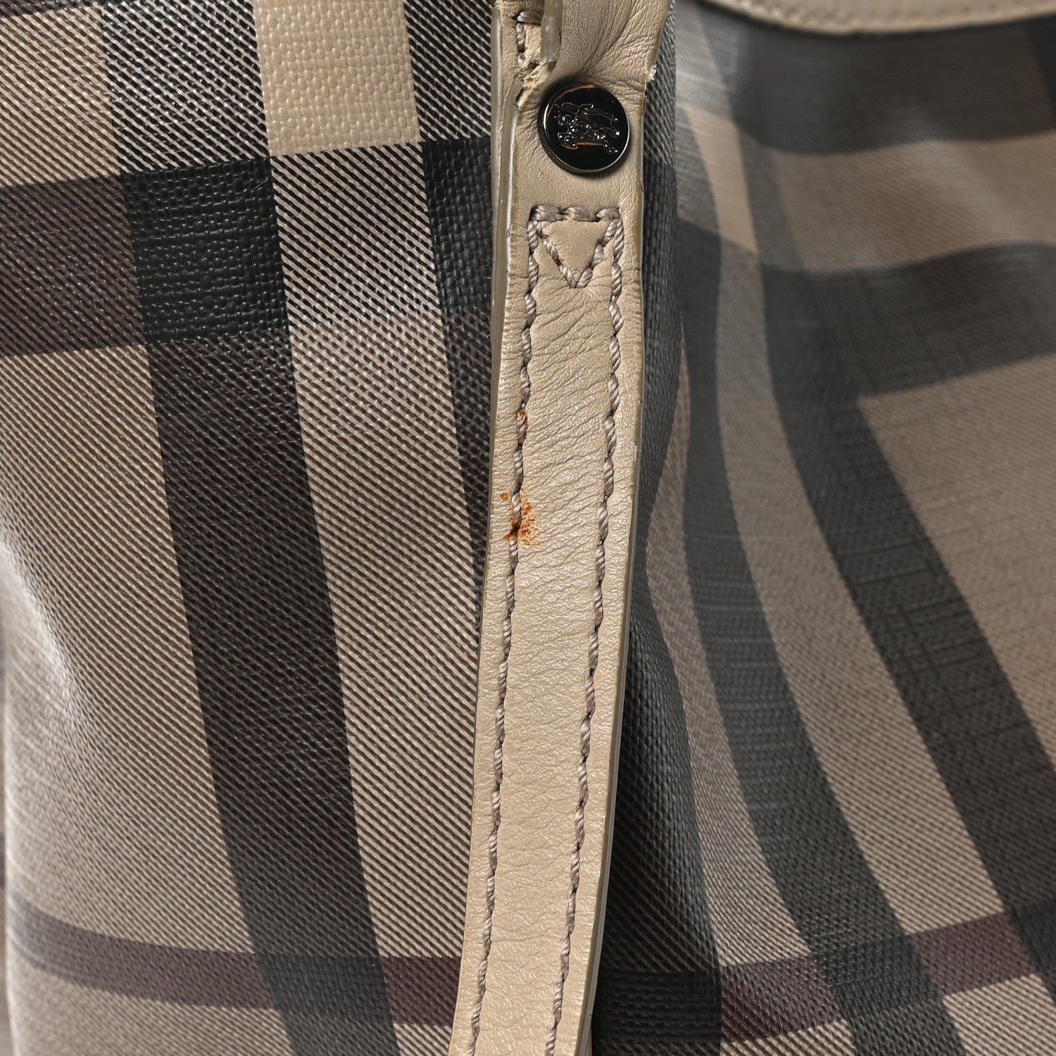 Burberry Smoked Check Small Canterbury Tote Trench 11 of 13