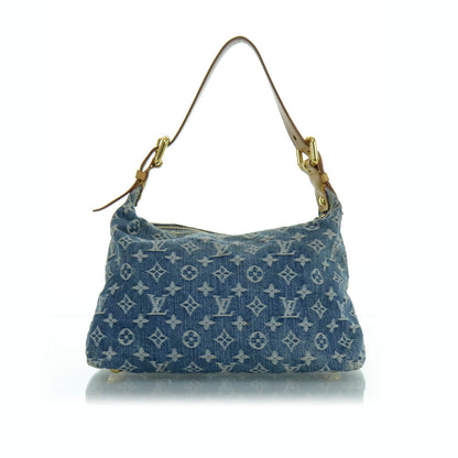 Louis Vuitton Monogram Denim Baggy PM Blue 3 of 11