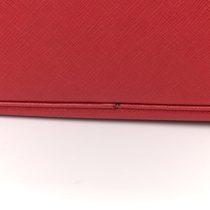 Prada Saffiano Lux Large Tote Fuoco 15 of 20