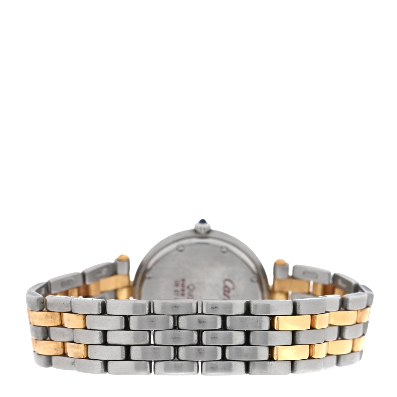 Cartier Stainless Steel 18K Yellow Gold 29mm Panthere Vendome Quartz Watch 3 of 4