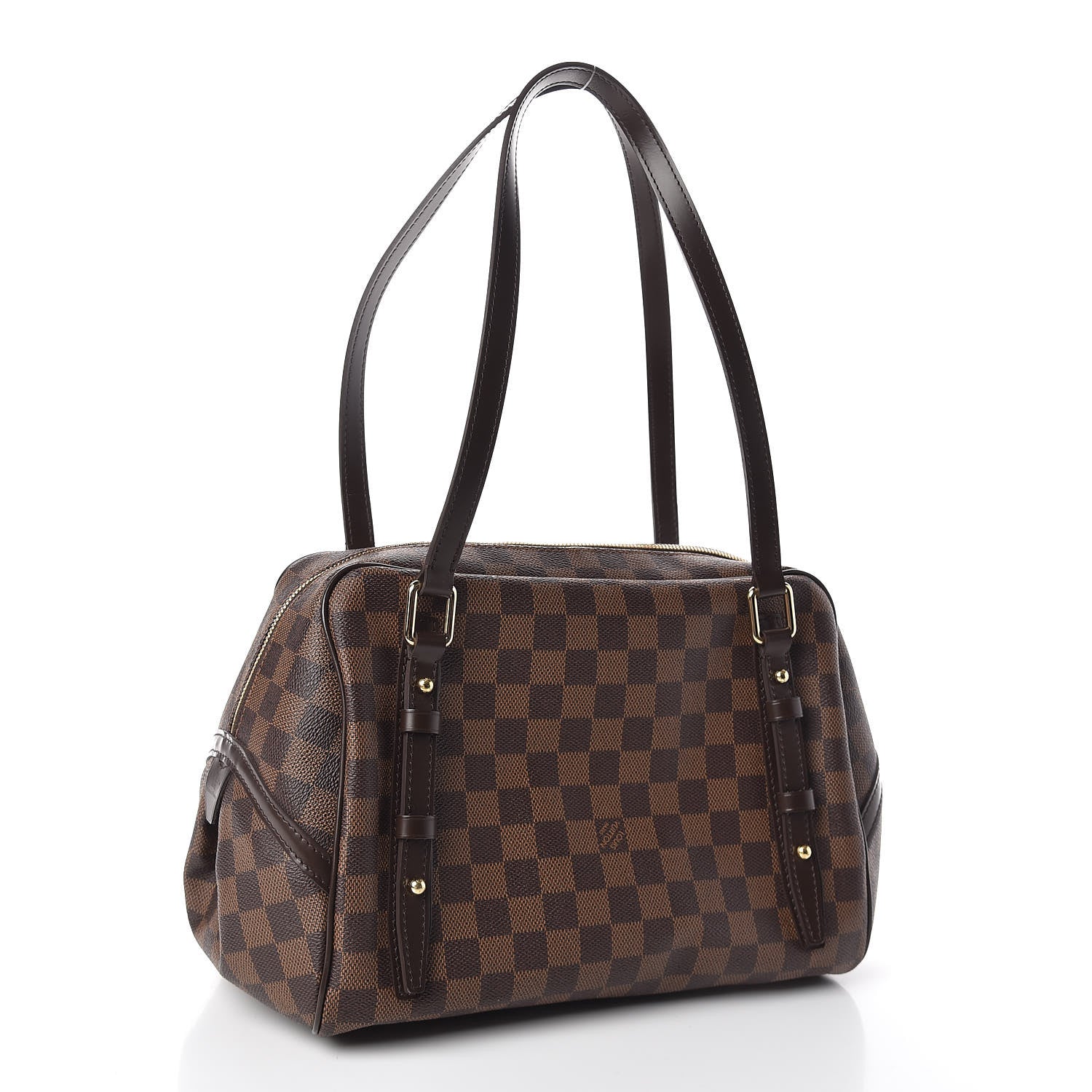 Louis Vuitton Damier Ebene Rivington GM 3 of 9