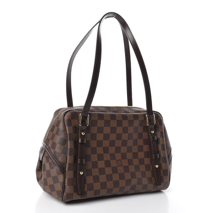 Louis Vuitton Damier Ebene Rivington GM 3 of 9