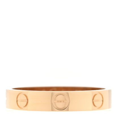 Cartier 18K Yellow Gold 3.5mm LOVE Wedding Band Ring 53 6.5 1 of 5