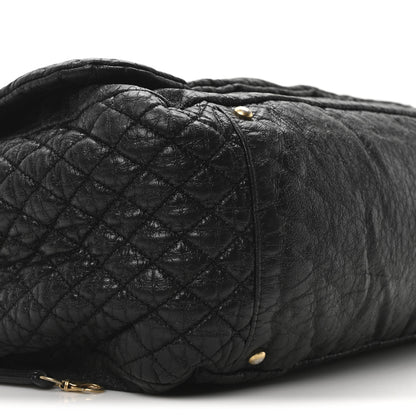 Chanel Vinyl XL Rock and Chain Flap Black 9 of 10