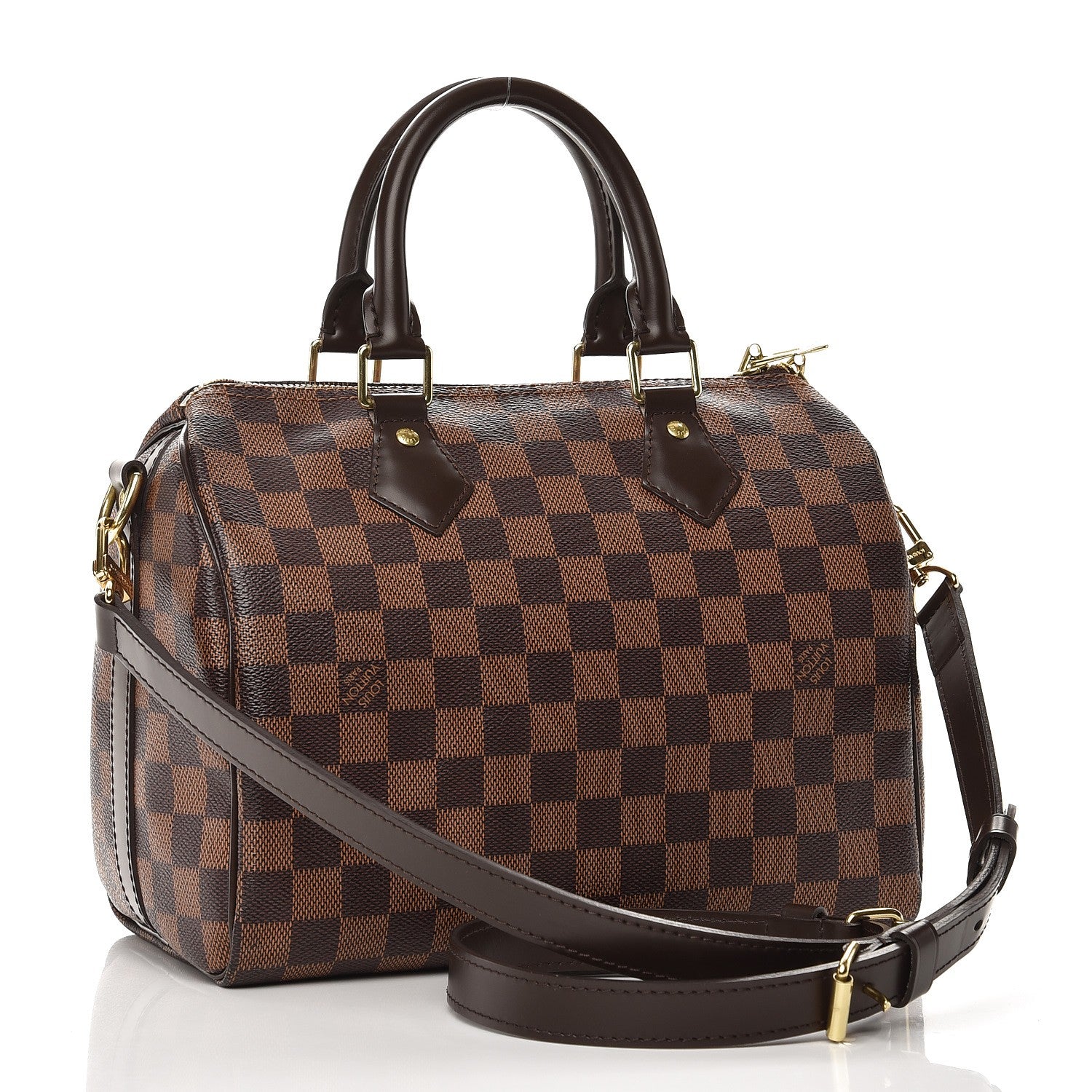 Louis Vuitton Damier Ebene Speedy Bandouliere 25 4 of 8