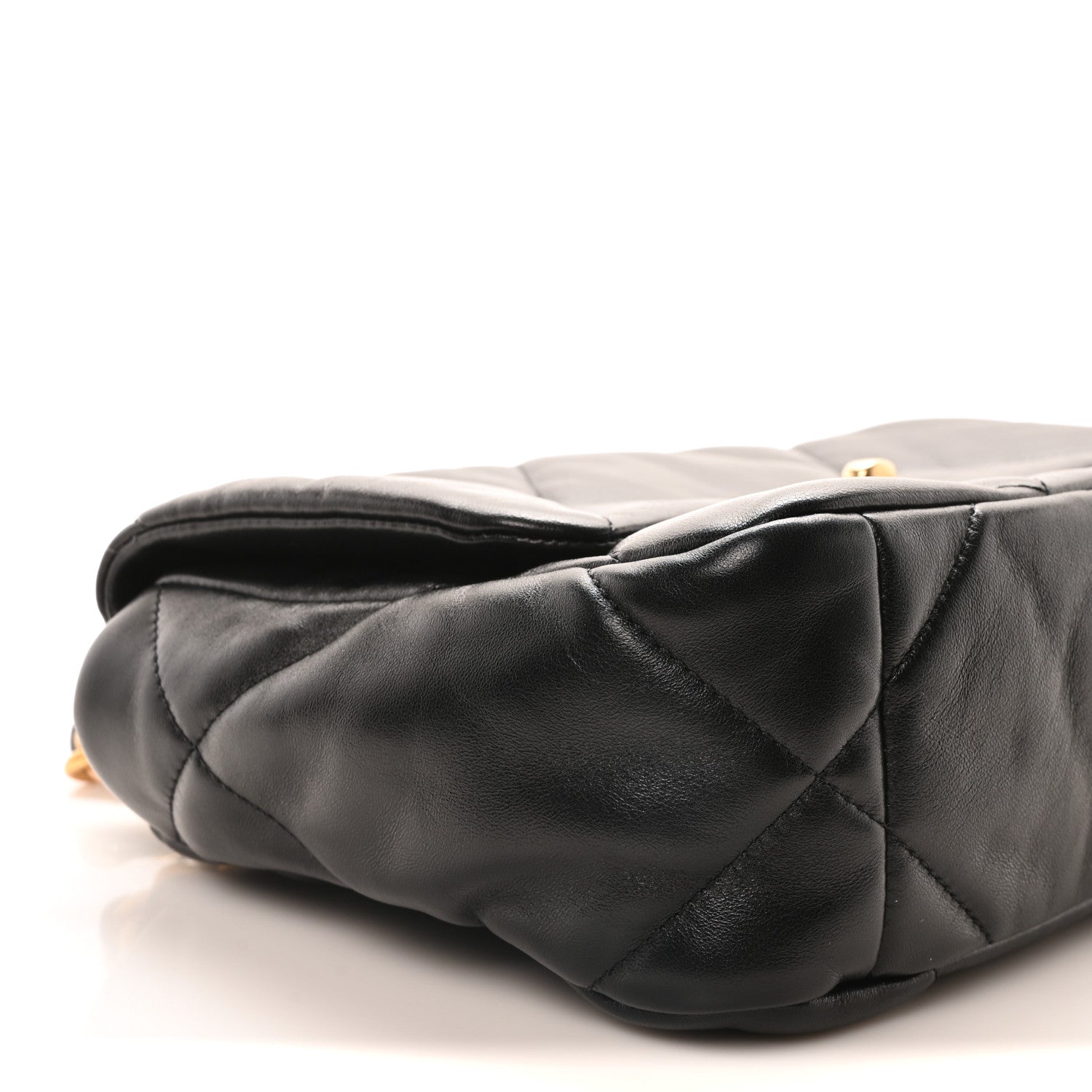 Chanel Lambskin Quilted Medium Chanel 19 Flap Black 9 of 11