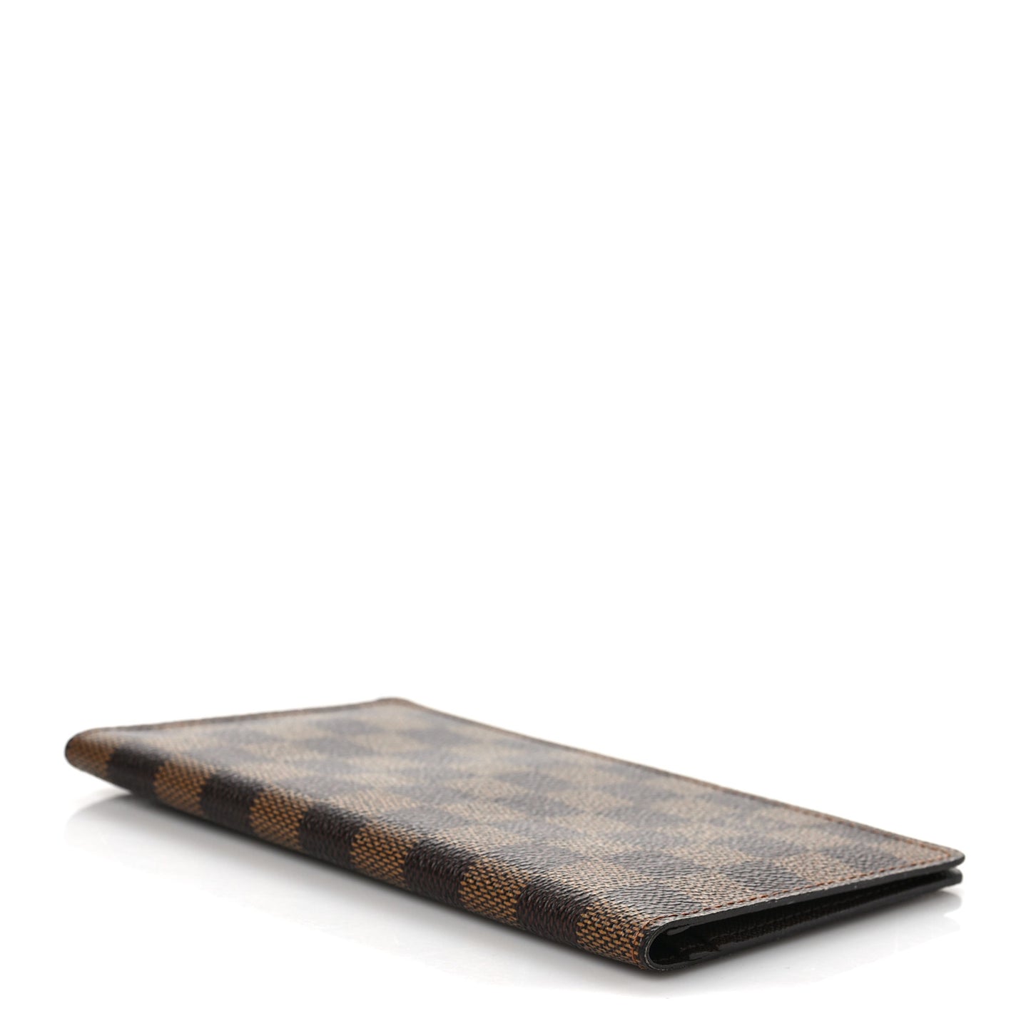 Damier Ebene Checkbook Cover Wallet