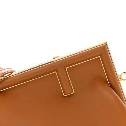 Fendi Shiny Nappa Small Fendi First Caramello 8 of 12