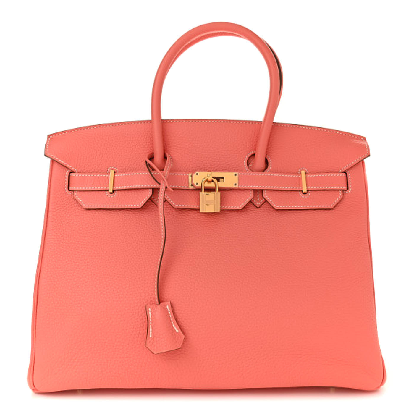 Taurillon Clemence Birkin 35 Crevette