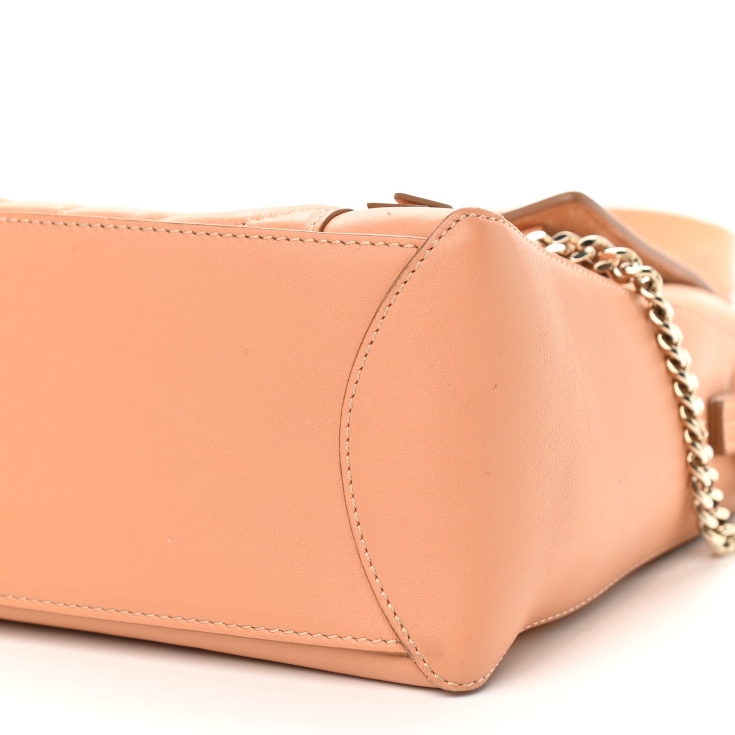 Calfskin Faye Day Shoulder Bag Blushy Pink