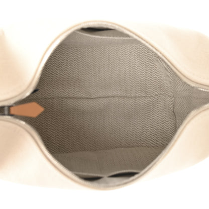 Hermes Canvas Small Bride-A-Brac Pouch Natural 5 of 9