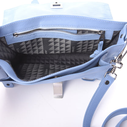 Proenza Schouler Lambskin Tiny PS1 Satchel Paris Sky 6 of 10