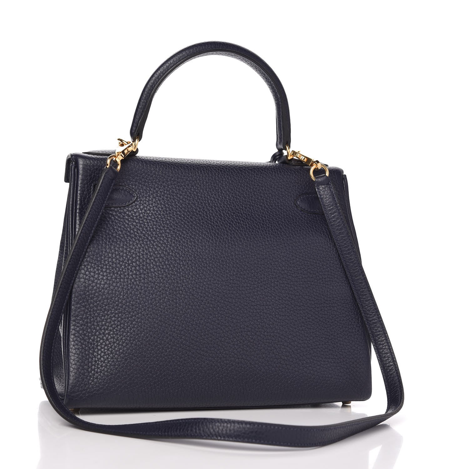 Hermes Taurillon Clemence Kelly Retourne 28 Bleu Nuit 3 of 10