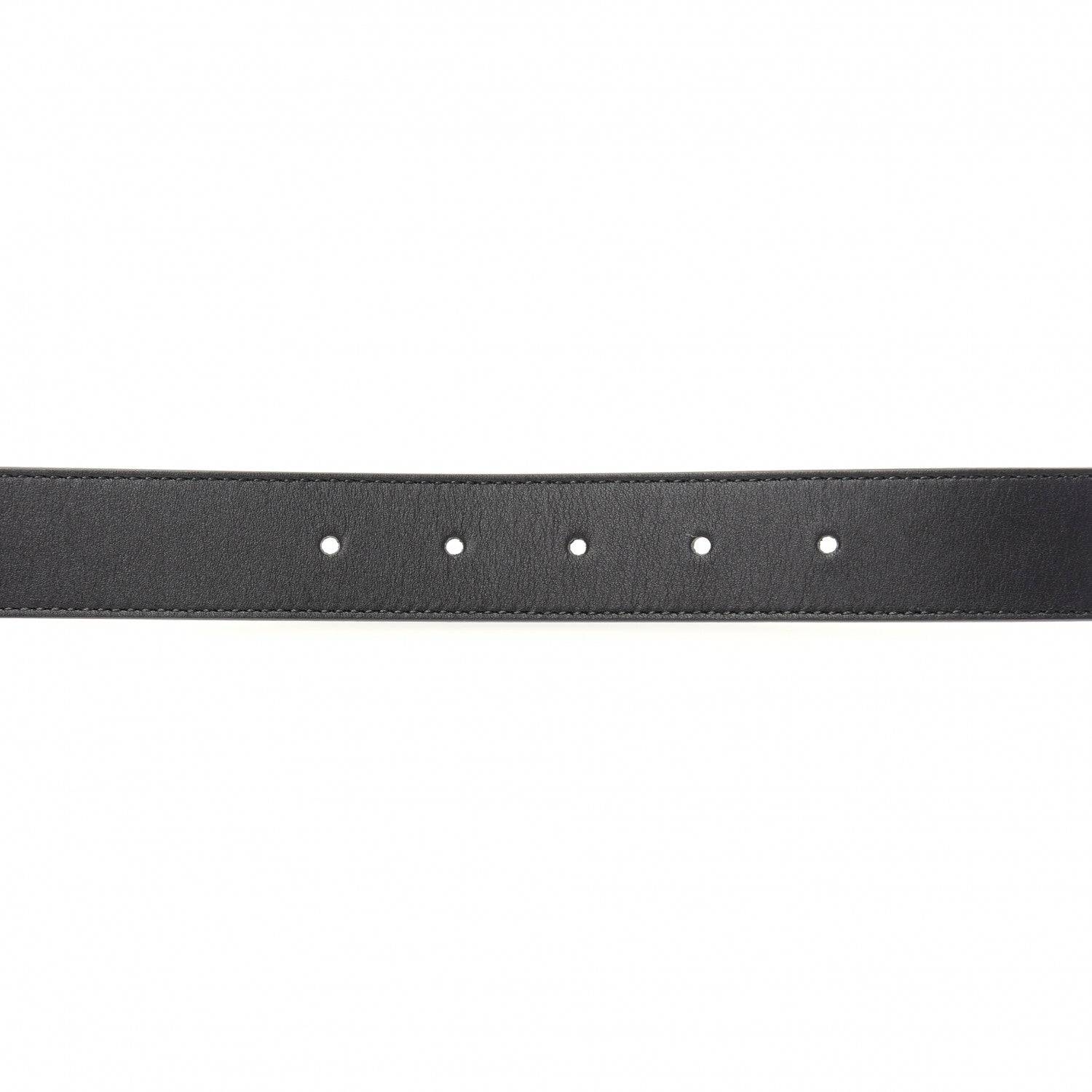 Gucci Calfskin Double G 30mm Belt 90 36 Black 3 of 5