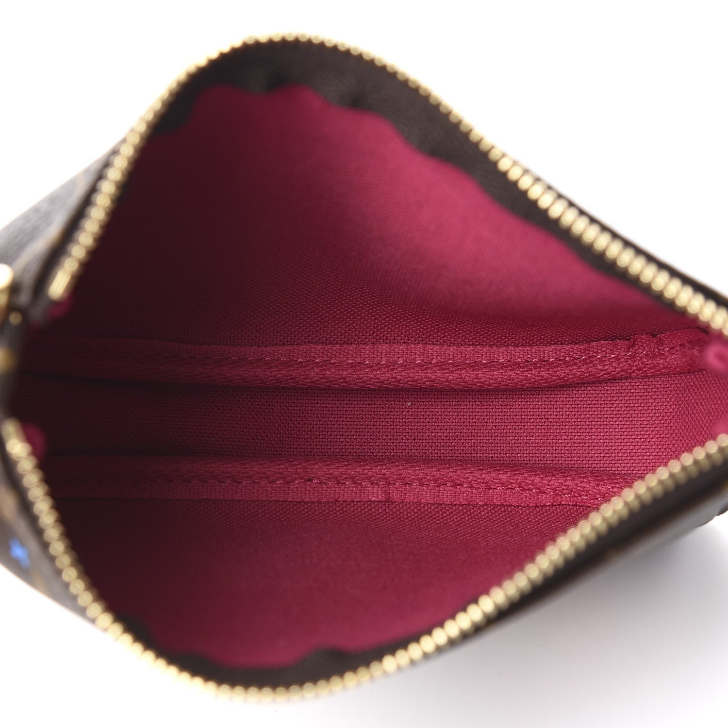 Louis Vuitton Monogram 2020 Christmas Animation Roller Coaster Mini Pochette Accessories Pivoine 6 of 8