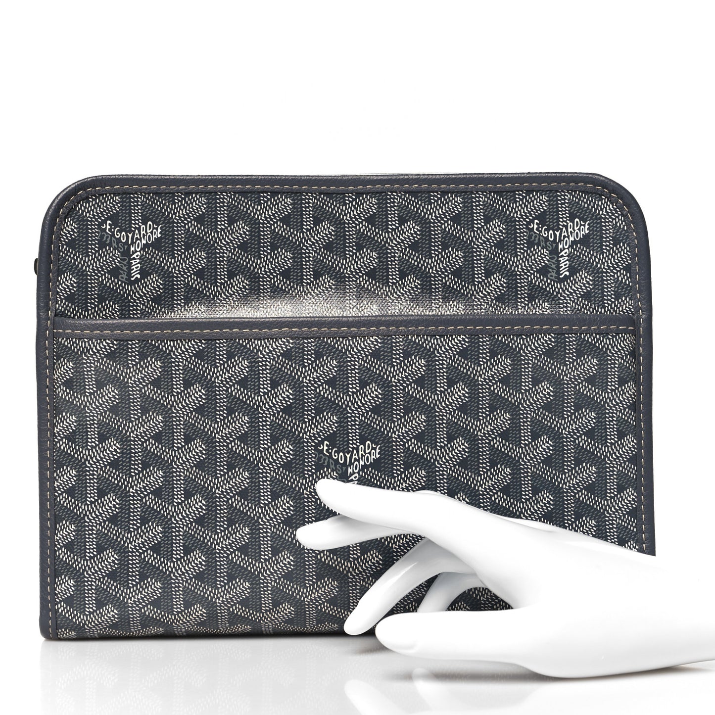 Goyardine Jouvence Toiletry Pouch Grey