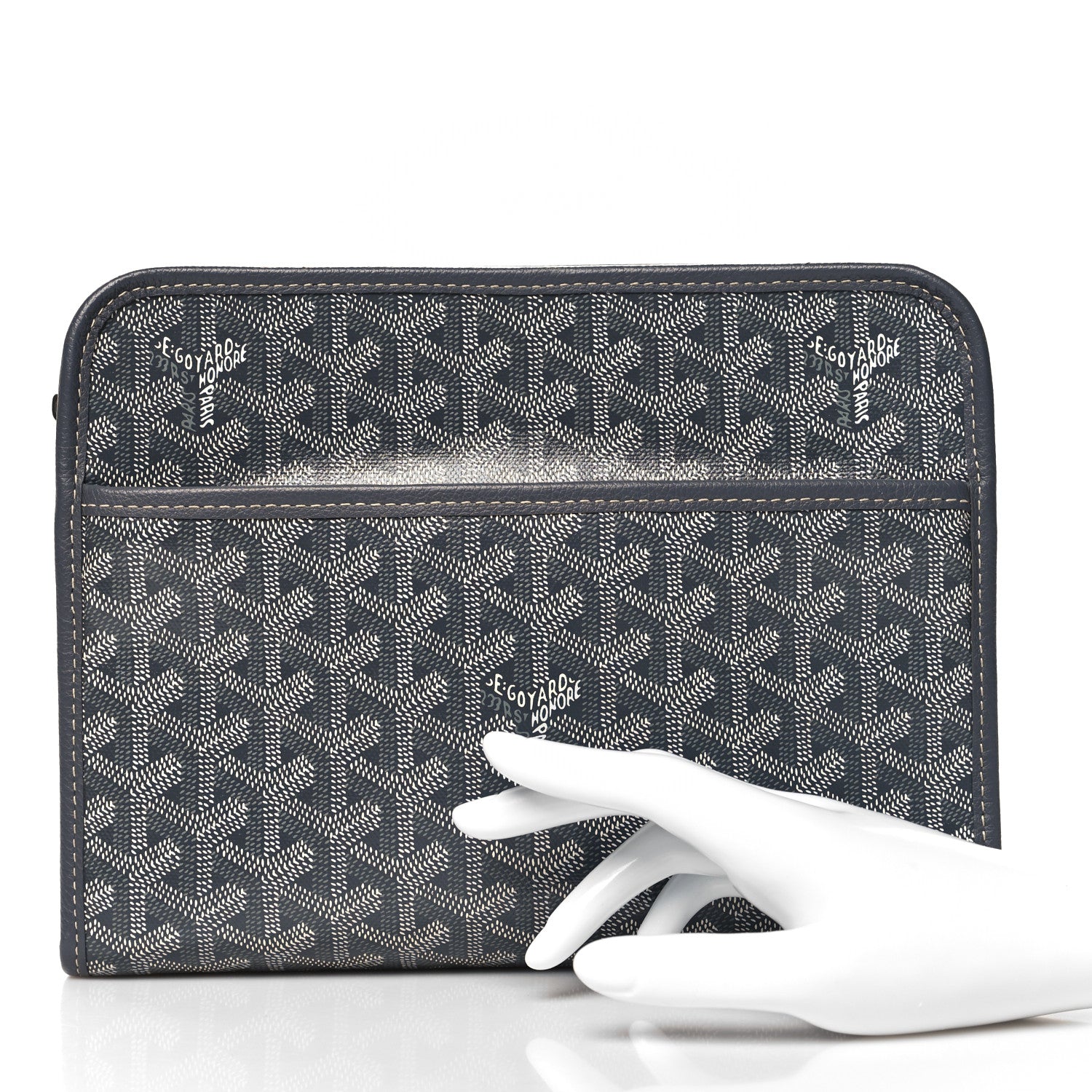 Goyard Goyardine Jouvence Toiletry Pouch Grey 2 of 7
