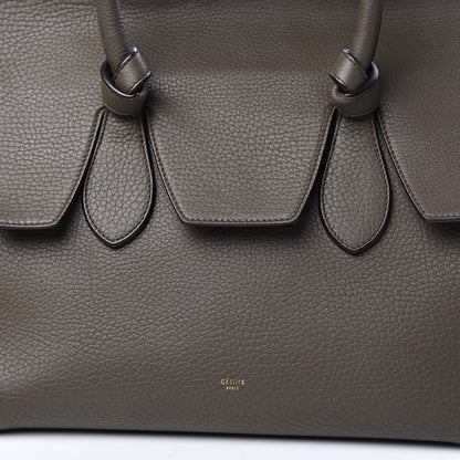 Celine Crisped Calfskin Large Tie Knot Tote Grey 19 of 19
