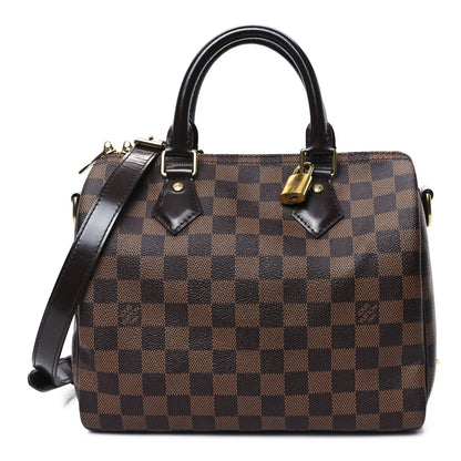 Louis Vuitton Damier Ebene Speedy Bandouliere 25 1 of 11