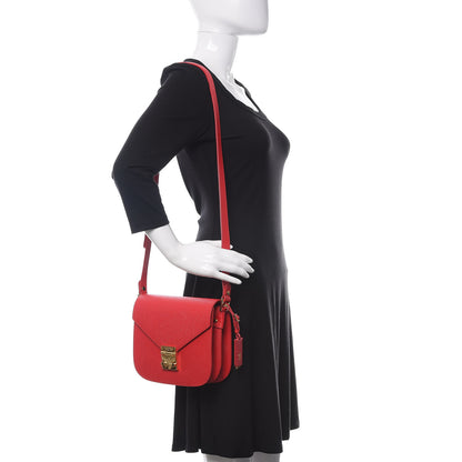 MCM Park Avenue Calfskin Small Patricia Crossbody Bag Red 2 of 10