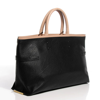 Chloe Grained Lambskin Large Charlotte Tote Black 3 of 9