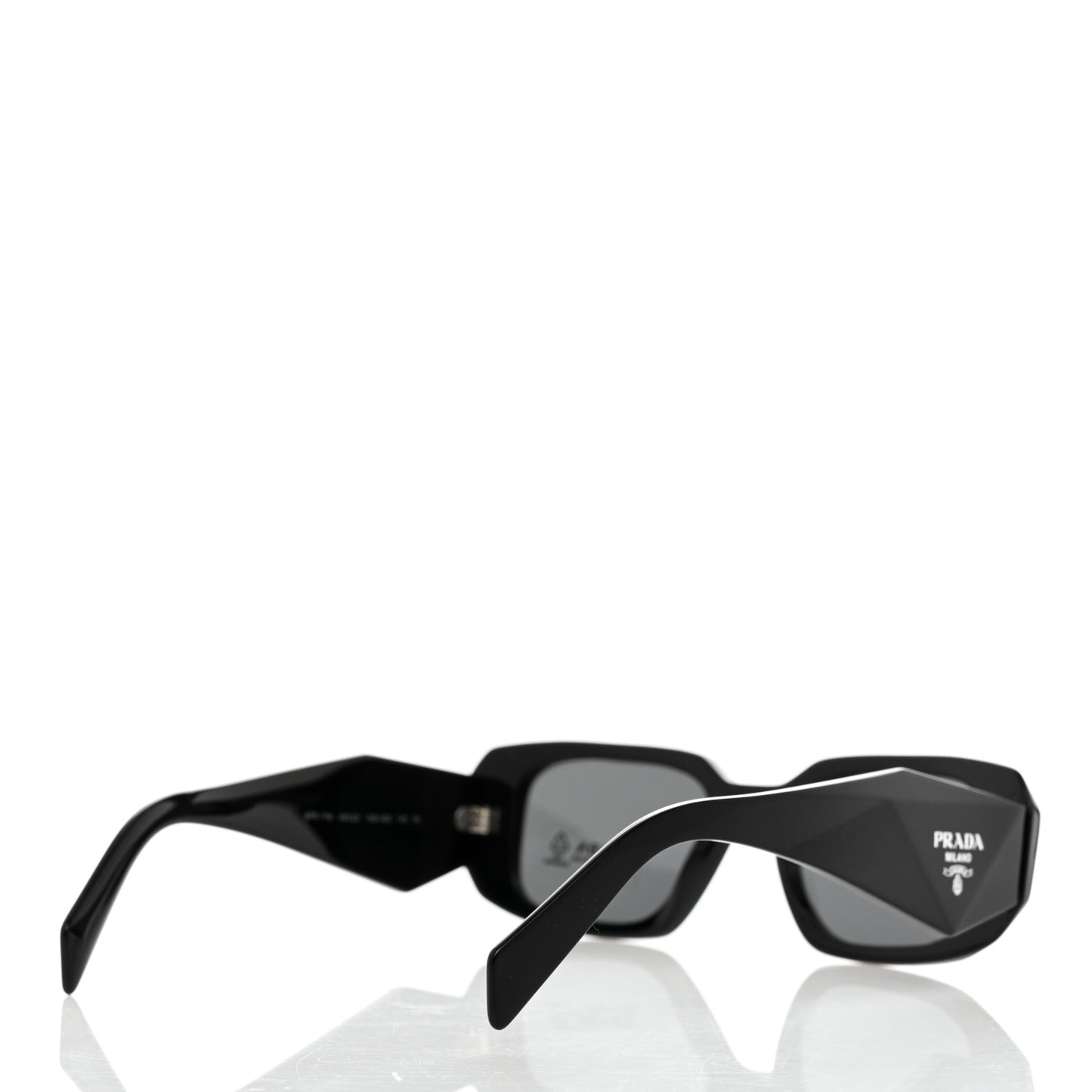Acetate Symbole Sunglasses SPR 17W Black