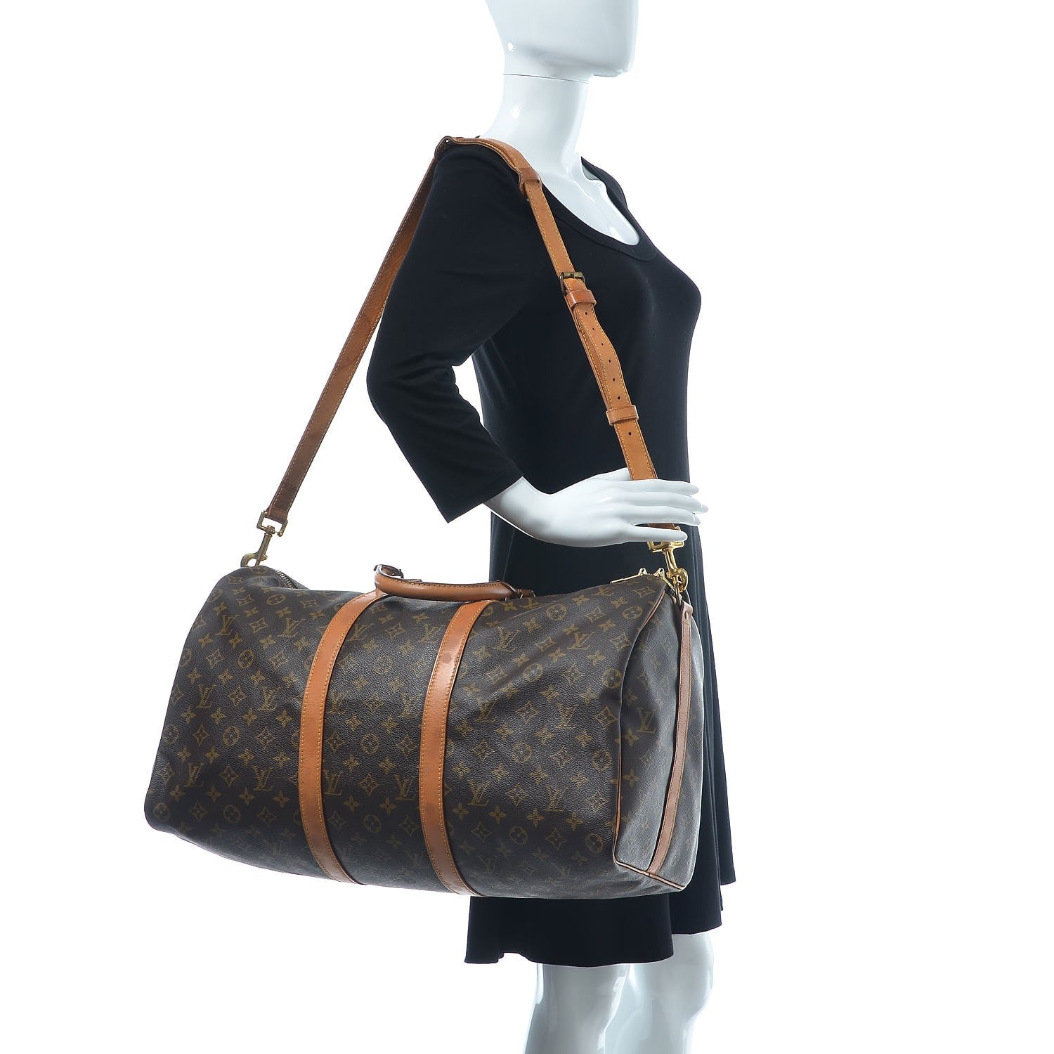 Louis Vuitton Monogram Keepall Bandouliere 50 2 of 14